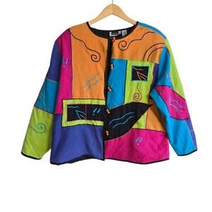 Maggie Barnes Patchwork Blazer